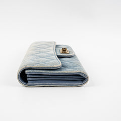 Chanel Reissue Denim Long Wallet