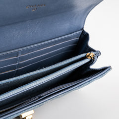 Chanel Reissue Denim Long Wallet