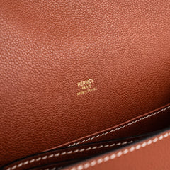 Hermes Roulis 23 Evercolour Brick Crossbody Bag X Stamp