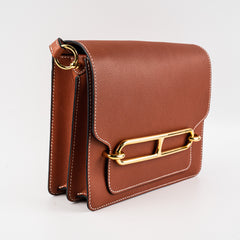 Hermes Roulis 23 Evercolour Brick Crossbody Bag X Stamp