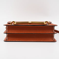 Hermes Roulis 23 Evercolour Brick Crossbody Bag X Stamp