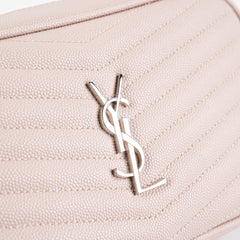 Saint Laurent Mini Lou Camera Pink Crossbody Bag