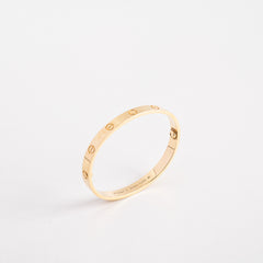 Hold BCCartier Love Bracelet Size 17 Yellow Gold