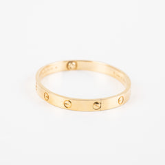 Hold BCCartier Love Bracelet Size 17 Yellow Gold