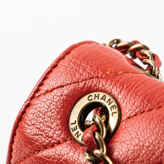Chanel Seasonal Flap Red Crossbody Bag