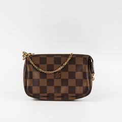 Louis Vuitton Mini Pochette Damier Ebene
