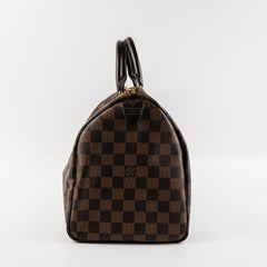 Louis Vuitton Speedy 30 Damier Ebene Bag
