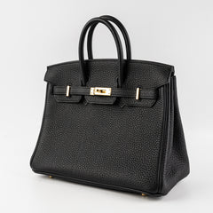 Hermes Birkin 25 Noir U stamp