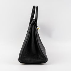Hermes Birkin 25 Noir U stamp