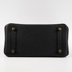 Hermes Birkin 25 Noir U stamp