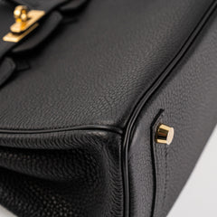 Hermes Birkin 25 Noir U stamp