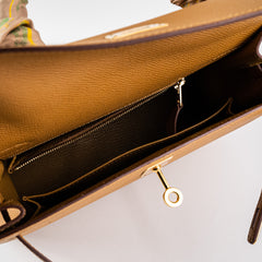 Hermes Kelly 25 Sesame Z Stamp 2021