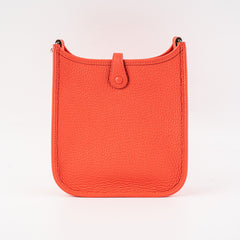 Hermes Mini Evelyne 16 Clemence Rose Jaipur - B Stamp
