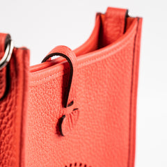 Hermes Mini Evelyne 16 Clemence Rose Jaipur - B Stamp