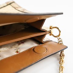 Gucci Ophidia Raffia Snakeskin Bag