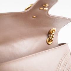 Gucci GG Marmont Matelasse Dust Pink Shoulder Bag