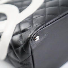 Chanel Rue Cambon Tote Black Lambskin