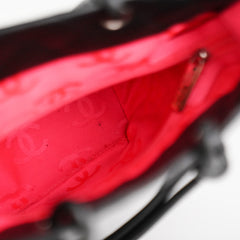 Chanel Rue Cambon Tote Black Lambskin