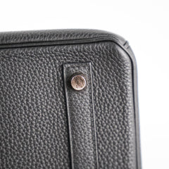 Hermes Birkin 30 Togo Black Noir D Stamp