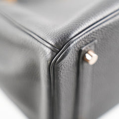 Hermes Birkin 30 Togo Black Noir D Stamp