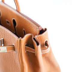 Hermes Birkin 35 Gold Stamp K Square (2007)