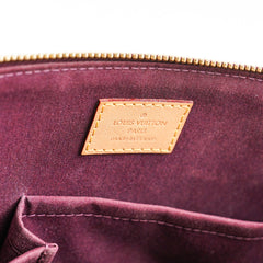 Louis Vuitton Burgundy Patent PM Tote Bag