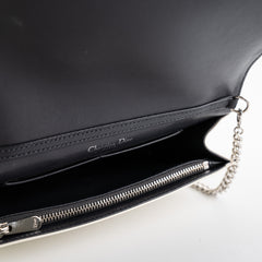 Dior Diorama Patent Wallet On Chain Woc Ivory