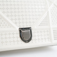 Dior Diorama Patent Wallet On Chain Woc Ivory