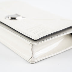 Dior Diorama Patent Wallet On Chain Woc Ivory