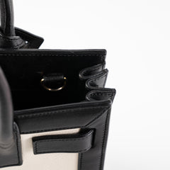 Saint Laurent Nano Sac de Jour Black/White