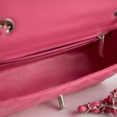 Chanel Mini Rectangle Lambskin Pink