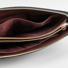 Chanel Quilted Caviar Clutch Pouch Black