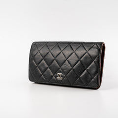 Chanel Wallet Lambskin Black