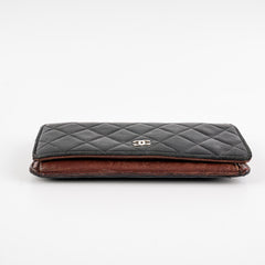 Chanel Wallet Lambskin Black