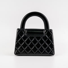 Chanel 23K Kelly Bag Small Black Microchip