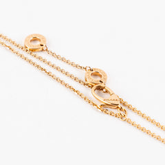 Bvlgari Divas Dream Malachite Adjustable 18k Rose Gold Bracelet