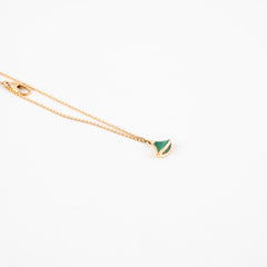 Bvlgari Divas Dream Malachite Adjustable 18k Rose Gold Bracelet