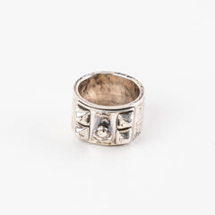 Hermes Silver Ring Size 51