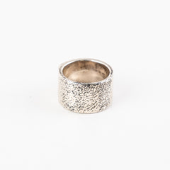 Hermes Silver Ring Size 51