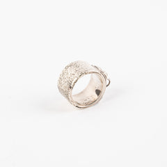 Hermes Silver Ring Size 51