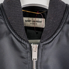 Saint Laurent Bomber Jacket Black Size 38