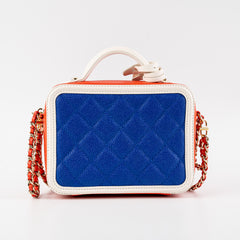 Chanel Filigree Small Tri Colour Crossbody Bag