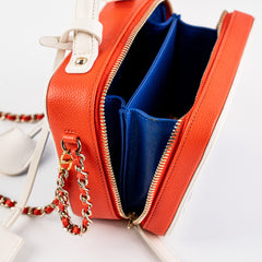 Chanel Filigree Small Tri Colour Crossbody Bag