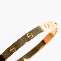 Cartier Love Yellow Gold Size 19 Bracelet