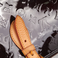 Louis Vuitton Vernis Tricot Bag Amarante