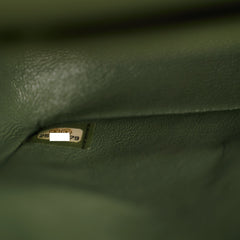 ITEM 30 - Chanel Classic Small Double Flap Iridescent Green 18C