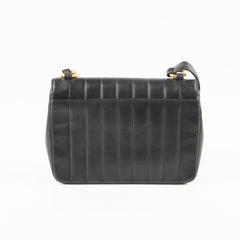 Chanel Vintage Vertical Diana Black - Series 2