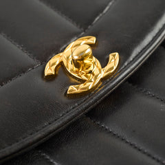 Chanel Vintage Vertical Diana Black - Series 2