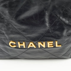 Chanel 22 Backpack Black
