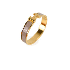 Hermes Clic H Bracelet Yellow Gold PM